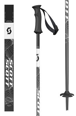 Превью Детские горнолыжные палки Палки горнолыжные SCOTT Element Jr Black/White (424355-1007)