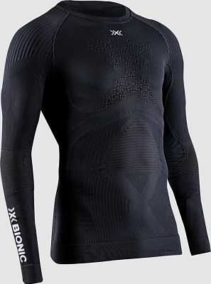 Превью Термобелье Термофутболка X-BIONIC Energy Accumulator 4.0 Round Neck LG SL Men Opal Black/Arctic White