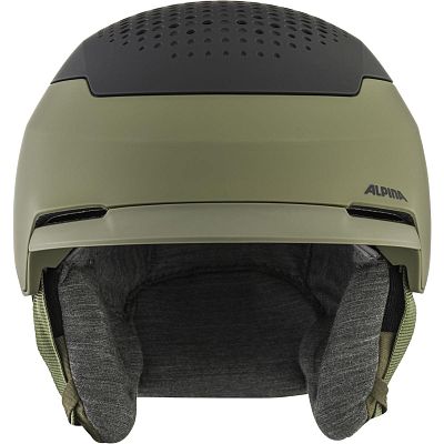 Превью Шлем горнолыжный ALPINA Gems Olive/Black Matt (A9235-60)