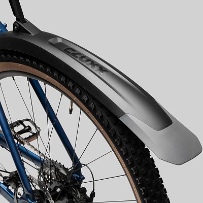 Превью  Крыло велосипедное заднее CLUXX Scape 26"-29" Black/Grey
