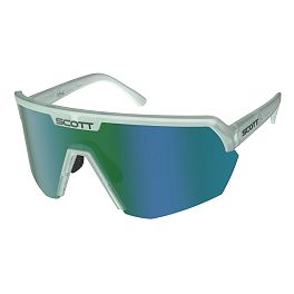Превью Велоочки SCOTT Sport Shield Mineral Blue, Линзы: Green Crome (281188-7240121)