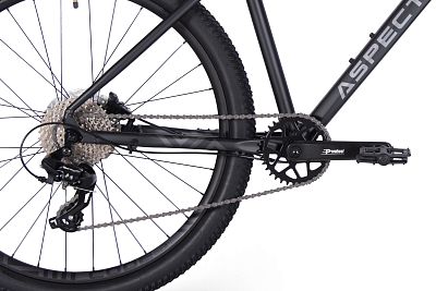 Превью Горный велосипед 27.5" Велосипед ASPECT Nickel 27.5 Чёрный (2025)