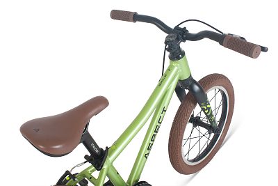 Превью Детский дорожный велосипед Велосипед ASPECT Smile 16 Зелёный (2025)