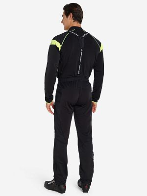 Превью Мужские лыжные брюки Брюки лыжные FISCHER Softshell Light Чёрный