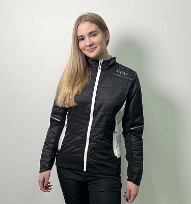 Превью Женская лыжная куртка Куртка лыжная MOAX Navado Hybrid W Чёрный