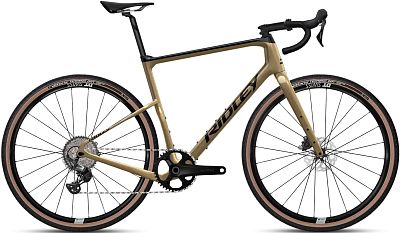 Превью  Велосипед RIDLEY Kanzo Adventure GRX600 1x12 (2026) Desert Dune Metallic/Black Metallic