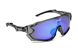Превью Очки лыжные KV+ Delta Black Transparent, Линзы: Sky Blue (SG12.91)