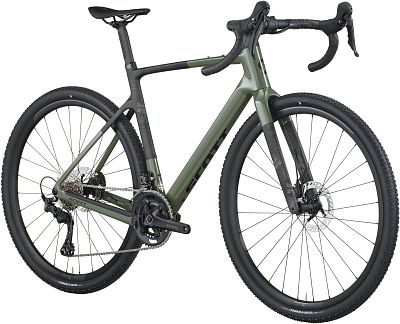 Превью Карбоновый велосипед Велосипед SCOTT Addict Gravel 40 (2026) Wenge Green