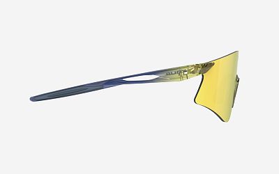 Превью  Велоочки RUDY PROJECT Astral Crystal Blue Avio/Apple Green, Линзы: Multilaser Yellow (SP880530-0000)