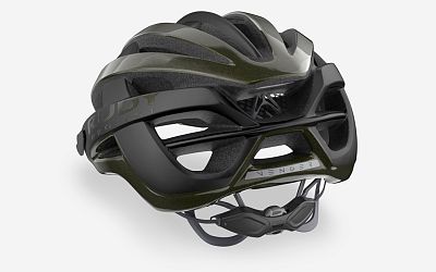 Превью Шлем велосипедный Шлем велосипедный RUDY PROJECT Venger Cross Metal Green Shiny/Black Matte