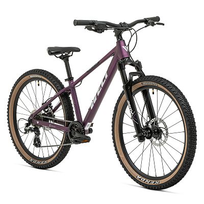 Превью Детский горный велосипед Велосипед WELT Brave 2.0 24 HD Deep Purple (2025)