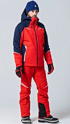 Превью Горнолыжная куртка со скидкой Куртка горнолыжная PHENIX Triangle Motif Red