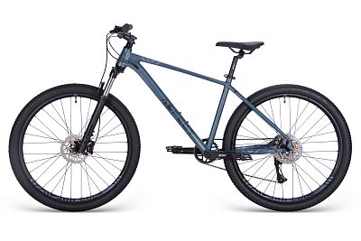 Превью Горный велосипед 27.5" Велосипед ASPECT Nickel Pro 27.5 Серо-Синий (2025)