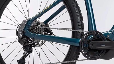 Превью Электровелосипед Велосипед HAIBIKE Alltrack 6 29 Ocean/Orange (2024)