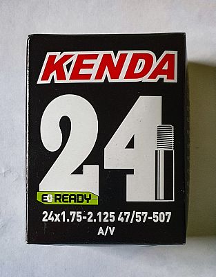 Превью  Камера велосипедная KENDA  24"x2.3-2.6" Авто