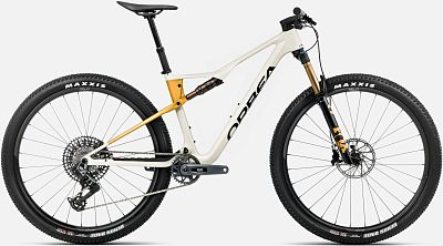 Превью Горный велосипед Велосипед ORBEA Oiz M10 AXS Ivory White/Bumblebee Yellow (2026)