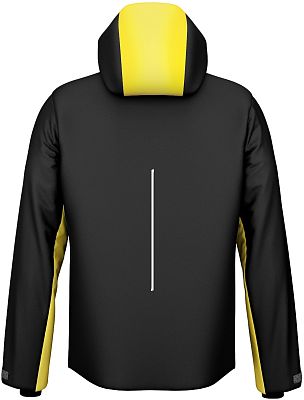 Превью Горнолыжная куртка Куртка горнолыжная HEAD Supershape M Black/Luminous Yellow