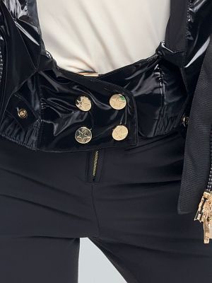 Превью Женская горнолыжная куртка Куртка горнолыжная HIGH SOCIETY Victoria Nebula Black