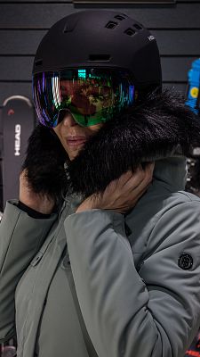 Превью Женская горнолыжная куртка Куртка горнолыжная POIVRE BLANC W24-0801-WO Lichen Green