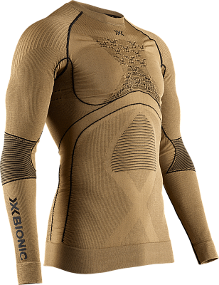 Превью Термобелье Термофутболка X-BIONIC Radiactor 4.0 LG SL Men Gold/Black