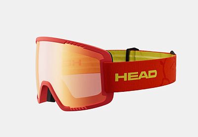 Превью  Маска горнолыжная HEAD Contex Red/FMR Yellow/Red (394855)