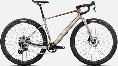 Превью Гравийный велосипед Велосипед ORBEA Terra M21eTEAM 1X (2026) Nickel/Met Cinnamon