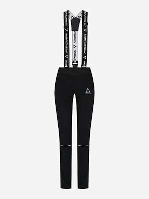 Превью Женские лыжные брюки Брюки лыжные FISCHER Softshell Warm W Чёрный