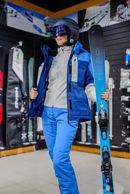 Превью Женская горнолыжная куртка Куртка горнолыжная VIST Crystal Stone Limoges