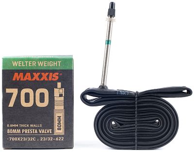 Превью  Камера велосипедная MAXXIS Welter Weight 28"x23/32С Presta 80 мм