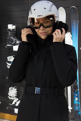 Превью Женская горнолыжная куртка Куртка горнолыжная POIVRE BLANC W24-0801-WO Black