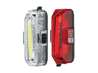 Превью  Комплект велофонарей TOPEAK Aero USB 1W Combo (COB LED) (TMS084)