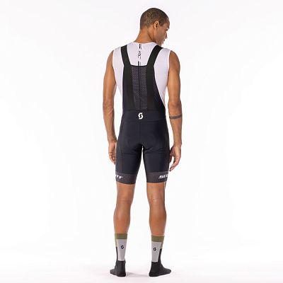 Превью  Велотрусы SCOTT RC Pro +++ с лямками Black/White (2025)