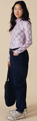 Превью Женский свитер Свитер POIVRE BLANC W25-1940-WO Monogram Purple