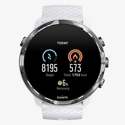 Превью  Спортивные часы SUUNTO 7 White/Burgundy
