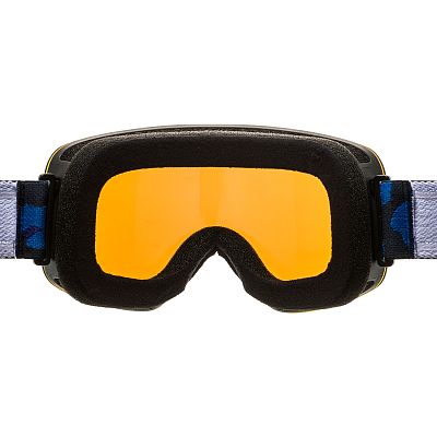 Превью  Маска горнолыжная ALPINA Penken Q-Lite Black Lila Leo Matt/Blue (A7299831)