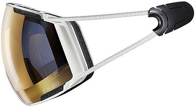 Превью  Визор горнолыжный CASCO FX-80 Magnet Link Vautron+ White (07.6117)