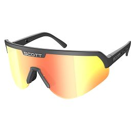 Превью Велоочки SCOTT Sport Shield Black, Линзы: Red Chrome (281188-0001192)