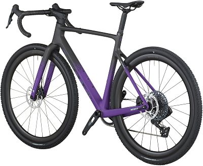 Превью Карбоновый гравийный велосипед Велосипед SCOTT Addict Gravel 20 (2026) Carbon Black/Indigo Purple