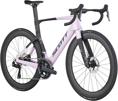 Превью Гоночный шоссейный велосипед Велосипед SCOTT Foil RC 10 (2026) Violet Pink/Carbon Black
