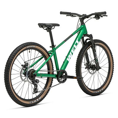 Превью Горный велосипед 24 дюйма Велосипед WELT Brave 1.0 24 MD Bizarre Green (2025)