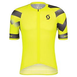 Превью Велоджерси с коротким рукавом SCOTT RC Premium Climber Sulphur Yellow/Black