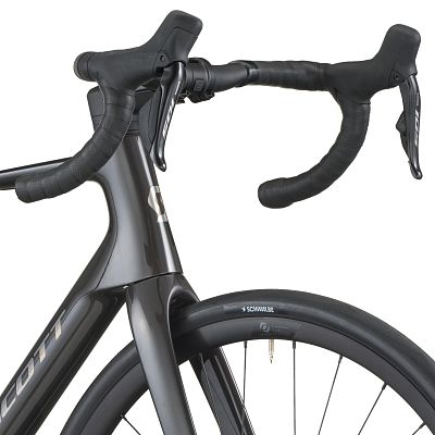 Превью Карбоновый шоссейный велосипед Велосипед SCOTT Addict 40 (2026) Carbon Black
