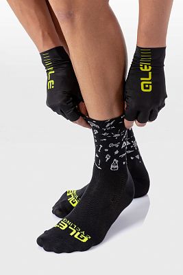 Превью  Носки велосипедные ALE Versilia Black