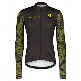 Превью Велоджерси с длинным рукавом SCOTT RC Team 10 Black/Sulphur Yellow