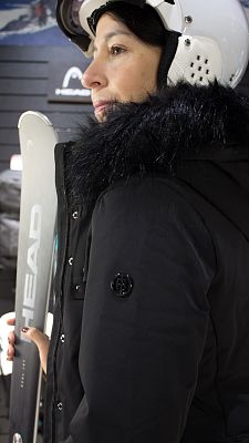 Превью Женская горнолыжная куртка Куртка горнолыжная POIVRE BLANC W24-0801-WO Black