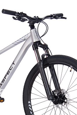 Превью Горный велосипед 26" Велосипед ASPECT Nickel 26 Серый (2025)