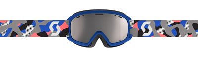 Превью Горнолыжная маска SCOTT Junior Witty Chrome Blue Grey/Silver Chrome (271826-1099313)