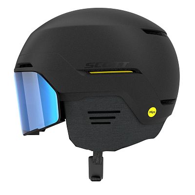 Превью Шлем горнолыжный Шлем горнолыжный SCOTT Blend Plus LS Granite Black (403201-6922)