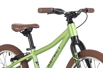 Превью Детский велосипед Велосипед ASPECT Smile 16 Зелёный (2025)