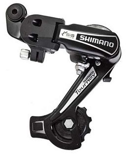 Превью Переключатель задний SHIMANO Tourney TY21B - на петух 7 sp